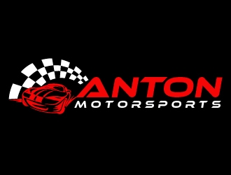 Anton Motorsports  logo design by shravya