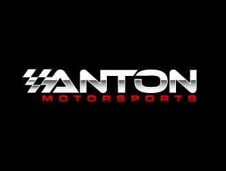 Anton Motorsports  logo design by labo