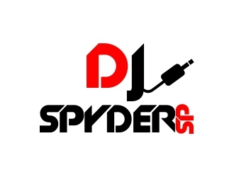 DJ SPYDER SP logo design by mckris