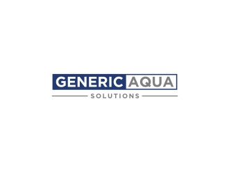 GENERIC AQUA SOLUTIONS logo design by bricton