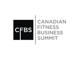 CFBS Canadian Fitness Business Summit logo design by Shina