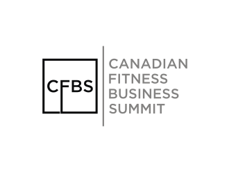CFBS Canadian Fitness Business Summit logo design by Shina