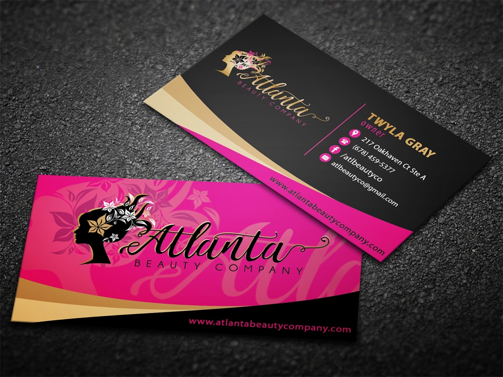 Atlanta Beauty Company logo design by Junaid