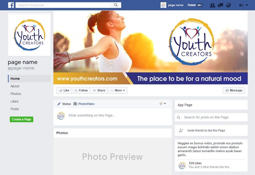 Youth Creators logo design by shravya