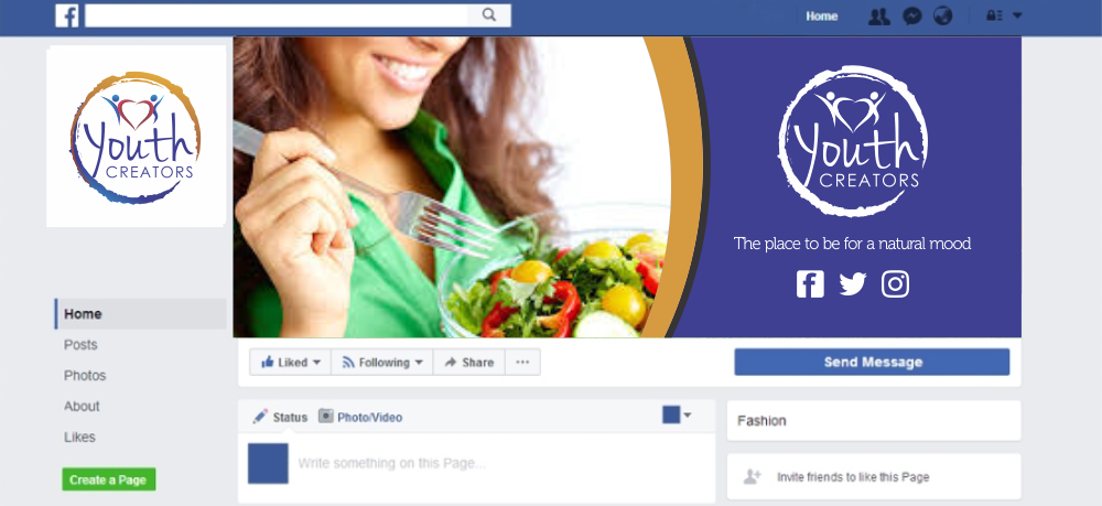 Youth Creators logo design by Al-fath