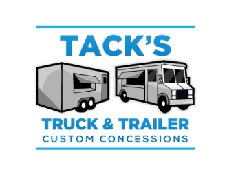 Tacks Truck & Trailer logo design by wastra
