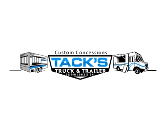 Tacks Truck & Trailer logo design by DreamLogoDesign
