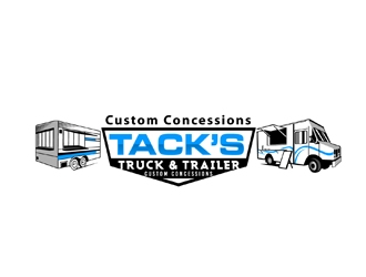Tacks Truck & Trailer logo design by DreamLogoDesign
