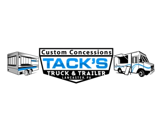 Tacks Truck & Trailer logo design by DreamLogoDesign
