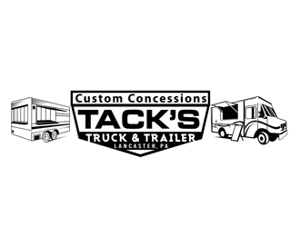 Tacks Truck & Trailer logo design by DreamLogoDesign