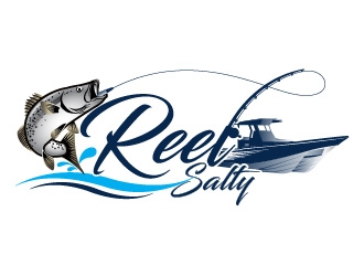 Reel Salty logo design by usef44