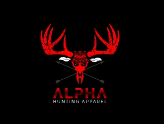 Alpha Hunting Apparel logo design by Mbelgedez