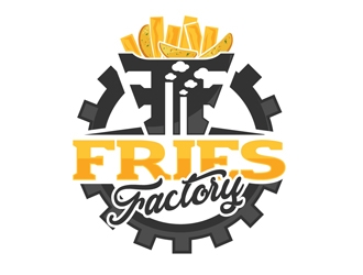 Fries Factory logo design by DreamLogoDesign