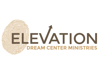 Elevation Dream center ministries logo design by aldesign