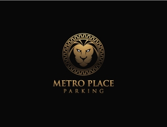 Metro Place Parking logo design by artbitin
