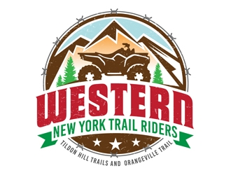 Western New York Trail Riders logo design by DreamLogoDesign
