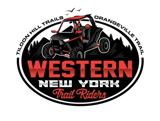 Western New York Trail Riders logo design by DreamLogoDesign