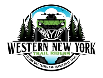 Western New York Trail Riders logo design by DreamLogoDesign