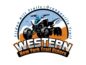 Western New York Trail Riders logo design by DreamLogoDesign