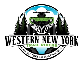 Western New York Trail Riders logo design by DreamLogoDesign