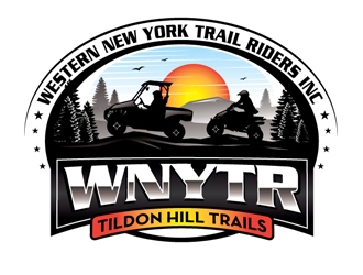 Western New York Trail Riders logo design by logoguy