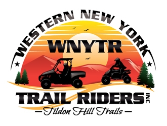 Western New York Trail Riders logo design by logoguy