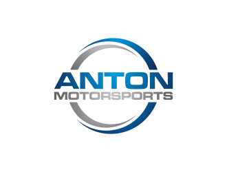 Anton Motorsports  logo design by noviagraphic