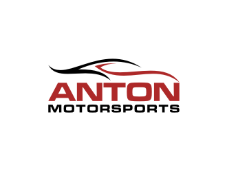 Anton Motorsports  logo design by rief