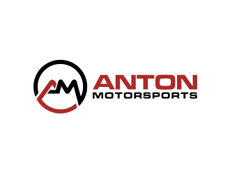 Anton Motorsports  logo design by rief