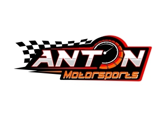 Anton Motorsports  logo design by b3no