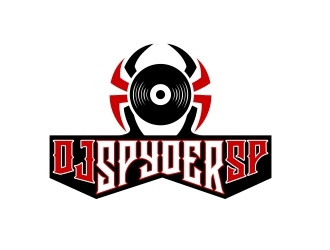 DJ SPYDER SP logo design by b3no