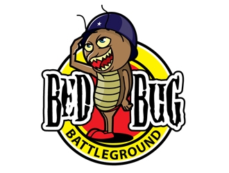 Bed Bug Battleground logo design by logoguy