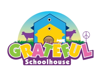 Grateful Schoolhouse logo design by Suvendu