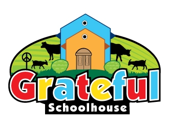 Grateful Schoolhouse logo design by Suvendu