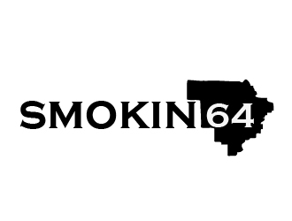 Smokin 64 logo design by shravya
