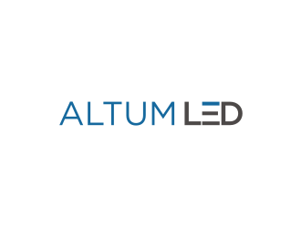 Altum LED logo design by Adundas