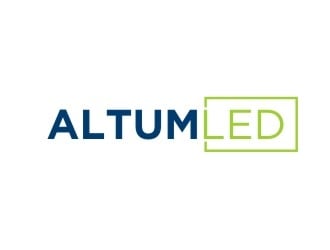 Altum LED logo design by agil