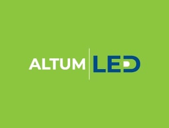 Altum LED logo design by lokiasan