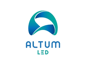 Altum LED logo design by alxmihalcea