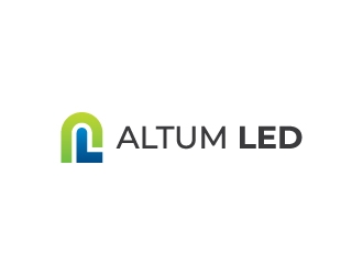 Altum LED logo design by lokiasan