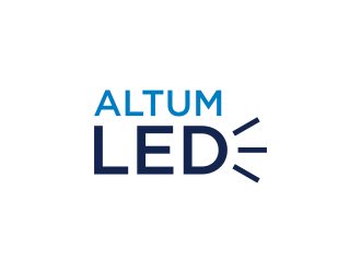 Altum LED logo design by ammad