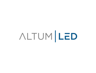 Altum LED logo design by enilno