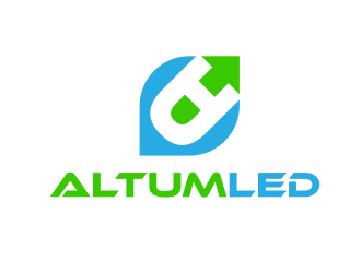 Altum LED logo design by serprimero