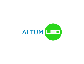 Altum LED logo design by Drago