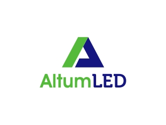 Altum LED logo design by Razzi