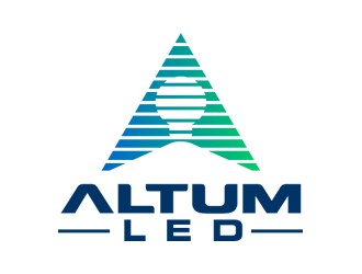 Altum LED logo design by Coolwanz