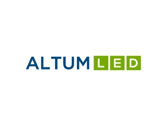 Altum LED logo design by Janee