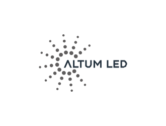 Altum LED logo design by Greenlight
