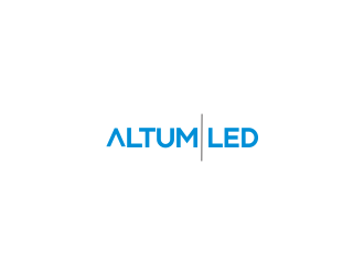 Altum LED logo design by Greenlight
