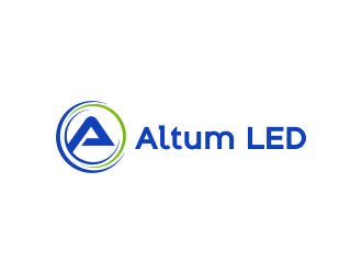 Altum LED logo design by Greenlight